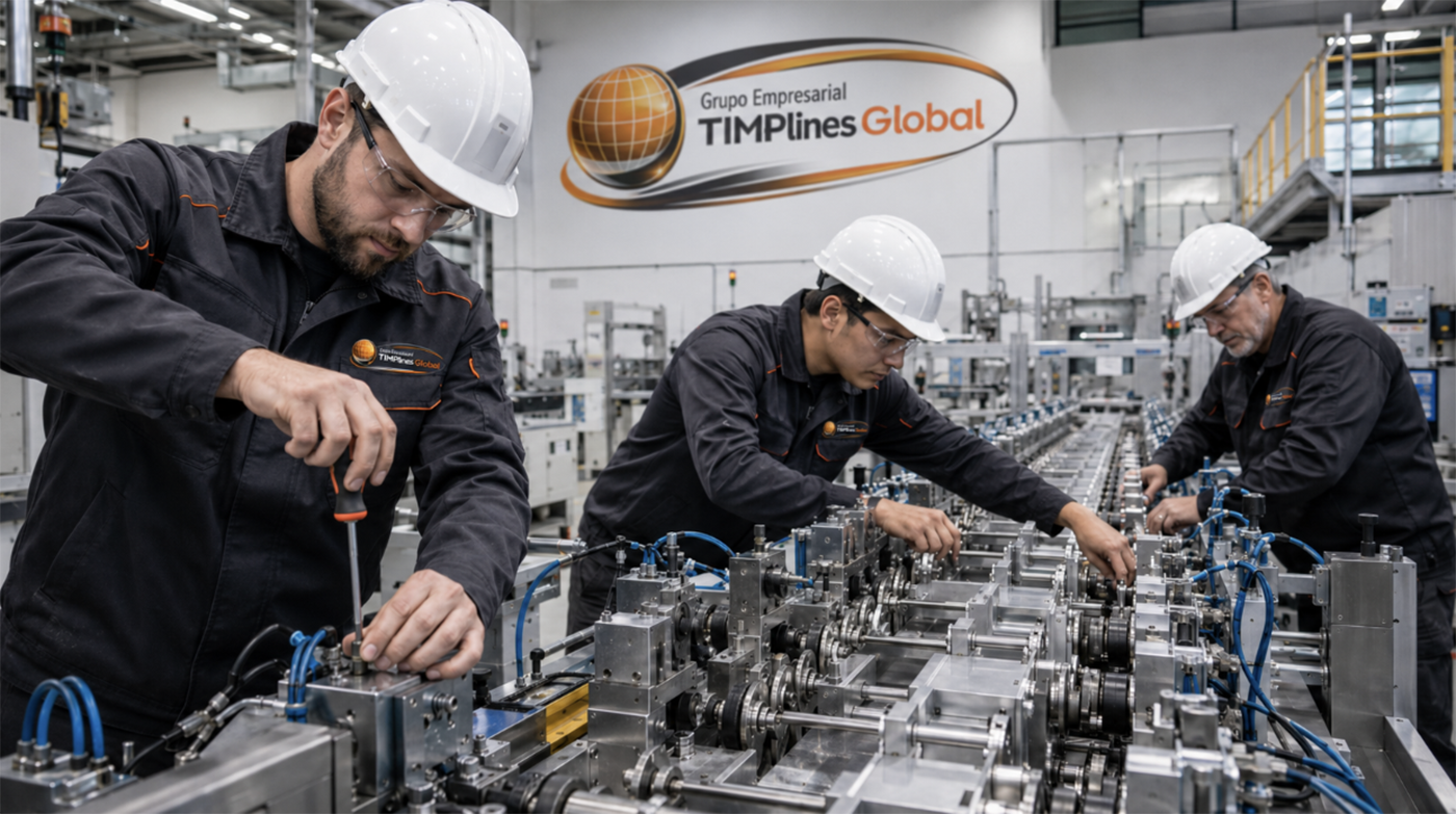 El Grupo Empresarial TIMPlines Global, refuerza su apuesta por el mantenimiento integral en líneas de proceso